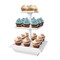 Hastings Home Hastings Home 3 Tier Cupcake Dessert Stand Tray - 10 Different Options 643748ZIJ - alternate 1